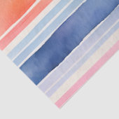 Kleurrijke aquarel strepen weefsel papier (Detail)