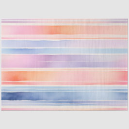 Kleurrijke aquarel strepen weefsel papier