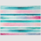 Kleurrijke aquarel strepen weefsel papier (Voorkant)