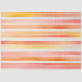 Kleurrijke aquarel strepen weefsel papier