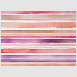 Kleurrijke aquarel strepen weefsel papier