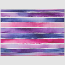 Kleurrijke aquarel strepen weefsel papier