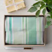 Kleurrijke aquarel strepen weefsel papier (Geschenk)