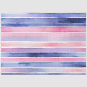 Kleurrijke aquarel strepen weefsel papier (Voorkant)