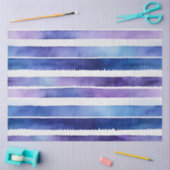 Kleurrijke aquarel strepen weefsel papier (Craft)