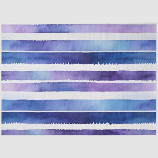 Kleurrijke aquarel strepen weefsel papier (Voorkant)