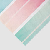 Kleurrijke aquarel strepen weefsel papier (Detail)