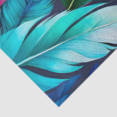 Kleurrijke aquarel veer kunst weefsel papier (Detail)