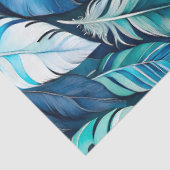 Kleurrijke aquarel veer kunst weefsel papier (Detail)