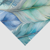 Kleurrijke aquarel veer kunst weefsel papier (Detail)