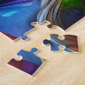 Kleurrijke Aquarel Vrouw Legpuzzel (Zijkant)