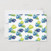 Kleurrijke Aquarium Response Kaart (Achterkant)