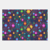 Kleurrijke Arabische mandala lantaarn exotisch ont Inpakpapier Vel (Voorkant 3)