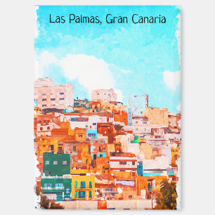 Kleurrijke architectuur Las Palmas Gran Canaria Magneet