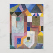 Kleurrijke architectuur | Paul Klee Briefkaart (Voorkant)