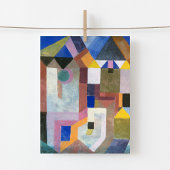 Kleurrijke architectuur | Paul Klee Briefkaart