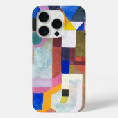 Kleurrijke architectuur van Paul Klee, Abstracte k Case-Mate iPhone Case (Achterkant)