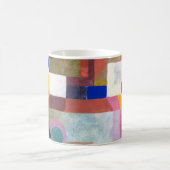 Kleurrijke architectuur van Paul Klee, Abstracte k Koffiemok (Center)