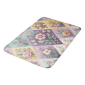 Kleurrijke Argyle pastel Pasen/Lente Badmat (Gekanteld)