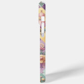 Kleurrijke Argyle pastel Pasen/Lente Case-Mate iPhone Case (Achterkant / Links)