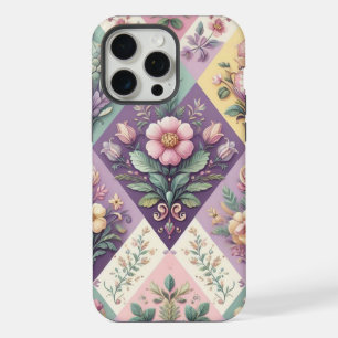 Kleurrijke Argyle pastel Pasen/Lente iPhone 15 Pro Max Case