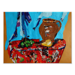 Kleurrijke Art Collage Home Decor Fotoprint Foto Afdruk