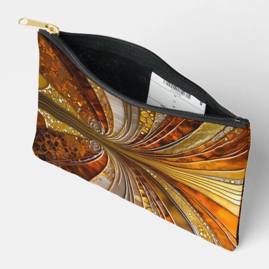 Kleurrijke Art Deco Accessoirezak Etui (Open)