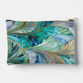 Kleurrijke Art Deco Accessoirezak Etui (Achterkant)