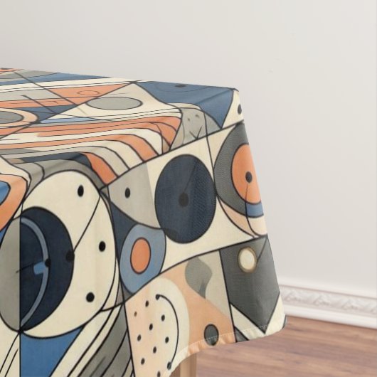 Kleurrijke Art Deco Design Tafelkleed (Voorbeeld)