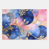 Kleurrijke Art Deco inpakpapier vellen (Voorkant 2)