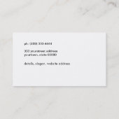 Kleurrijke Art Teacher Paint & Supplies Design Visitekaartje (Achterkant)