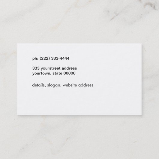 Kleurrijke Art Teacher Paint & Supplies Design Visitekaartje (Achterkant)