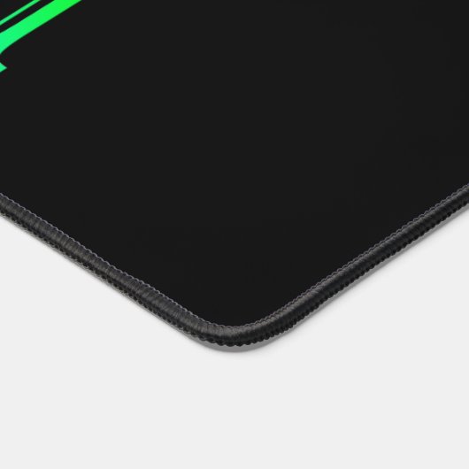 Kleurrijke Arthur naam, bureau mat (Hoek)