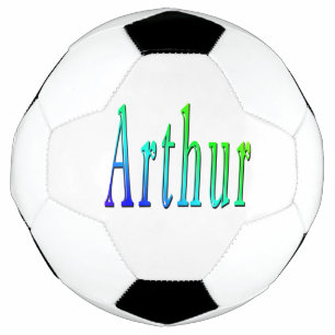 Kleurrijke Arthur naam, voetbal