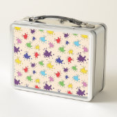 Kleurrijke Artist Palette verf splatter inkt splas (Achterkant)