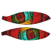 Kleurrijke Artistieke Moderne Abstracte Kunstpatro Basketbal (Panelen)