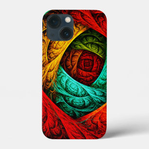 Kleurrijke Artistieke Moderne Abstracte Kunstpatro Case-Mate iPhone Case