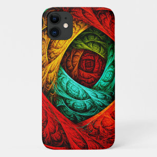 Kleurrijke Artistieke Moderne Abstracte Kunstpatro Case-Mate iPhone Case