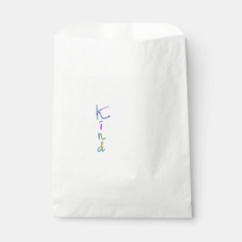 Kleurrijke Artistieke SOORT Typografie Inspirerend Bedankzakje