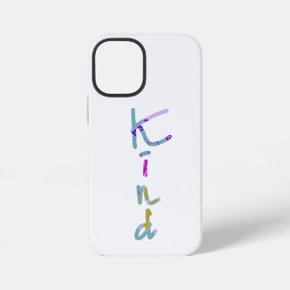 Kleurrijke Artistieke SOORT Typografie Inspirerend iPhone 12 Mini Hoesje