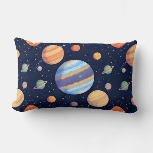 Kleurrijke Artistieke Weergave van Planeten en Ste Kussen