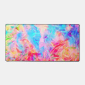 Kleurrijke Artsy Esthetisch Leuk Modern Bureaumat (Voorkant)