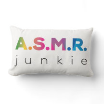 Kleurrijke ASMR Junkie zwart en wit