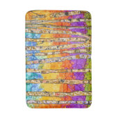 Kleurrijke Aspen bomen Bath Mat (Voorkant Verticaal)