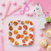 Kleurrijke Aspen herfstbladeren Papieren Bordje (Feest)