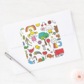 Kleurrijke Assorted Children's Drawing Sticker Sea (Envelop)