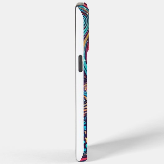 Kleurrijke Astronaut Spacewalk Patroon Case-Mate iPhone Case (Achterkant / Rechts)