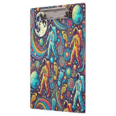 Kleurrijke Astronaut Spacewalk Patroon Klembord (Links)