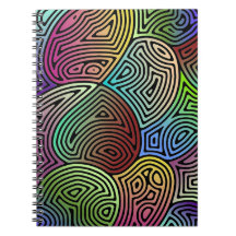 kleurrijke asymmetrische abstracte vormen