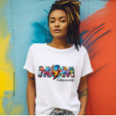 Kleurrijke Autisme Puzzel Stukken T-shirt